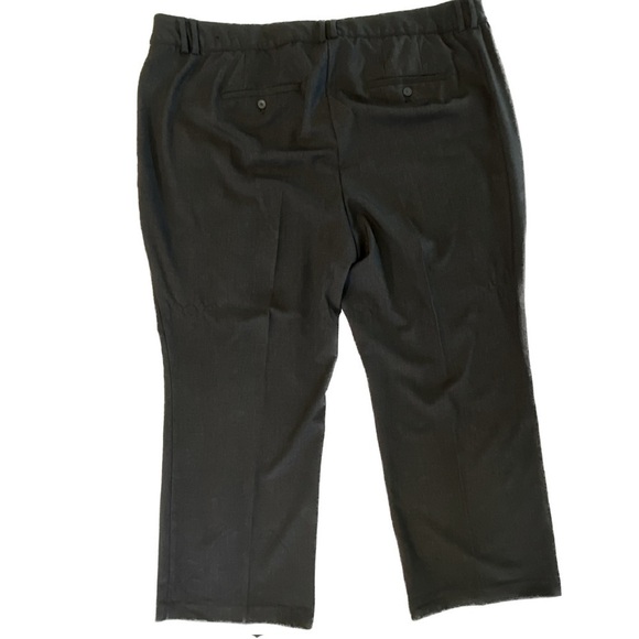 Lane Bryant Wide Leg Elastic Waist Dress Slacks / Pant Plus Size 28 Regular - Picture 3 of 9